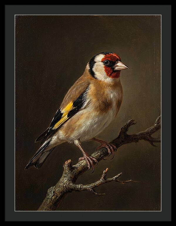 Charming Finch On A Limb