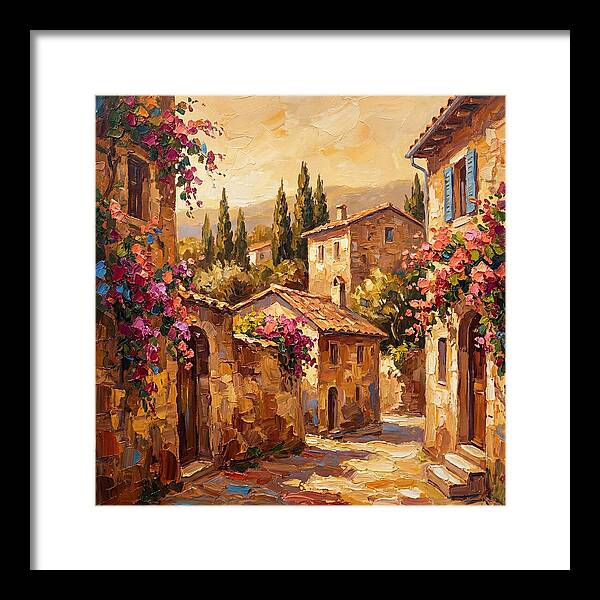 Charming French Countryside Scene