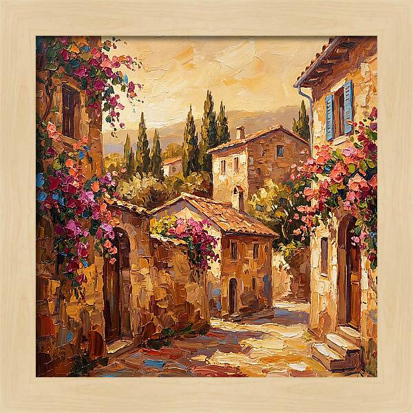Charming French Countryside Scene
