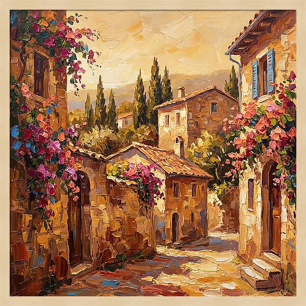 Charming French Countryside Scene