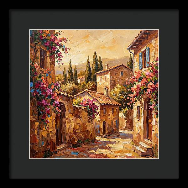 Charming French Countryside Scene