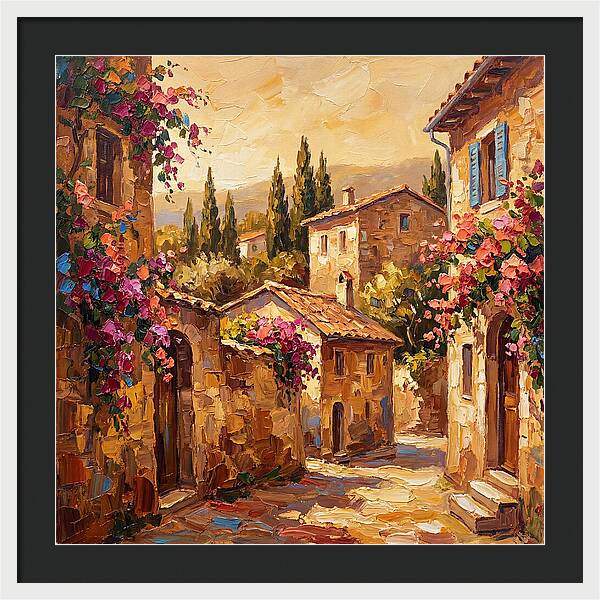 Charming French Countryside Scene