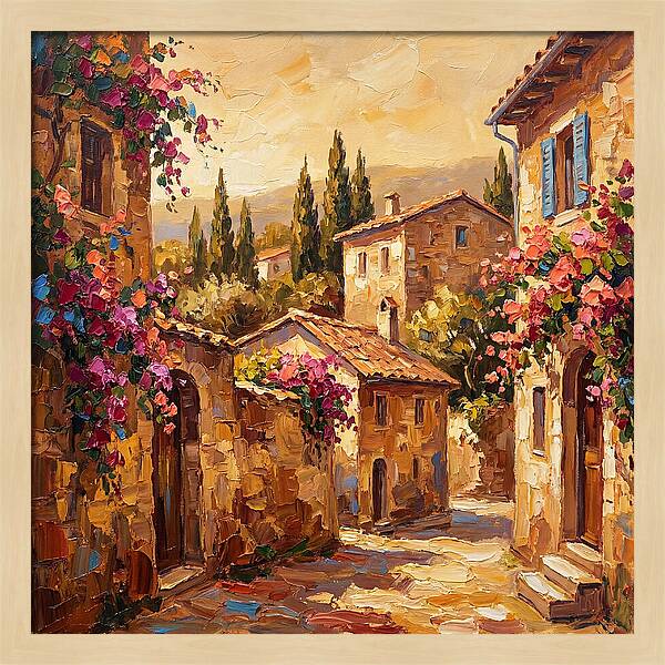 Charming French Countryside Scene