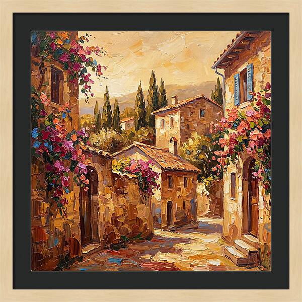 Charming French Countryside Scene