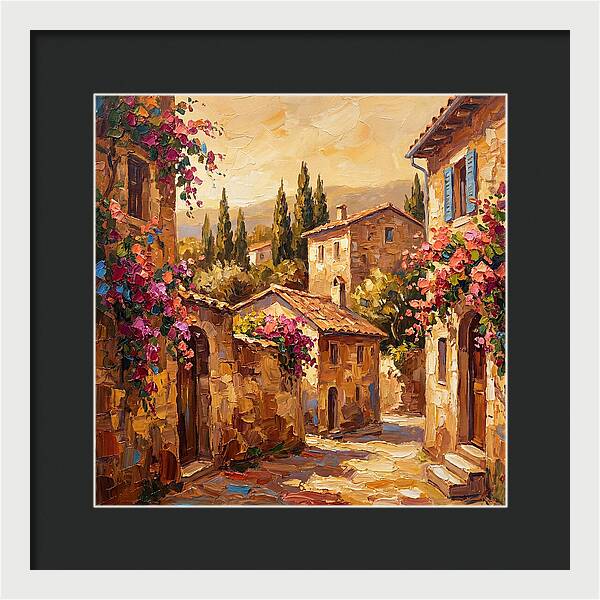 Charming French Countryside Scene