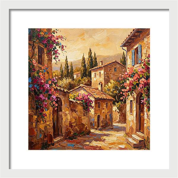 Charming French Countryside Scene