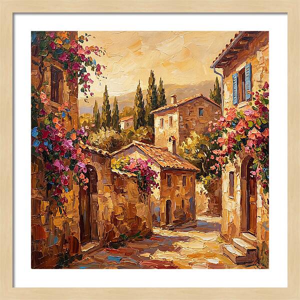 Charming French Countryside Scene