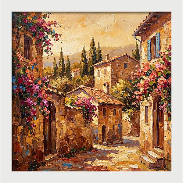 Charming French Countryside Scene