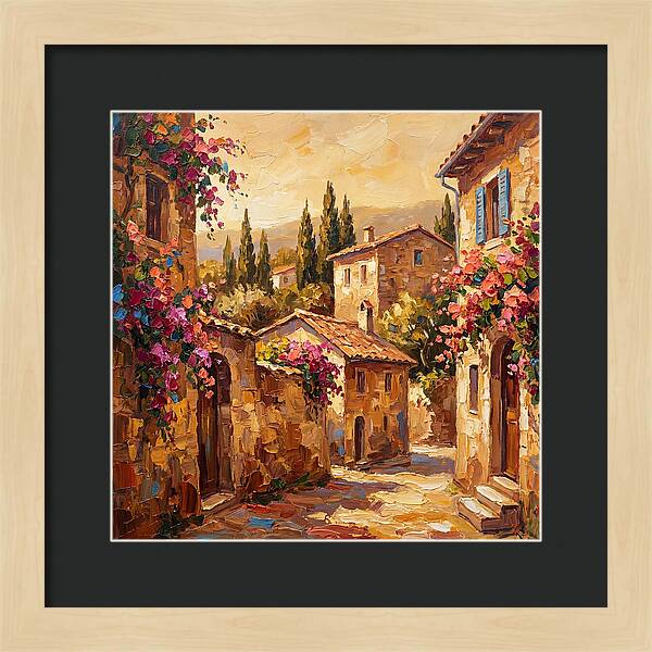 Charming French Countryside Scene