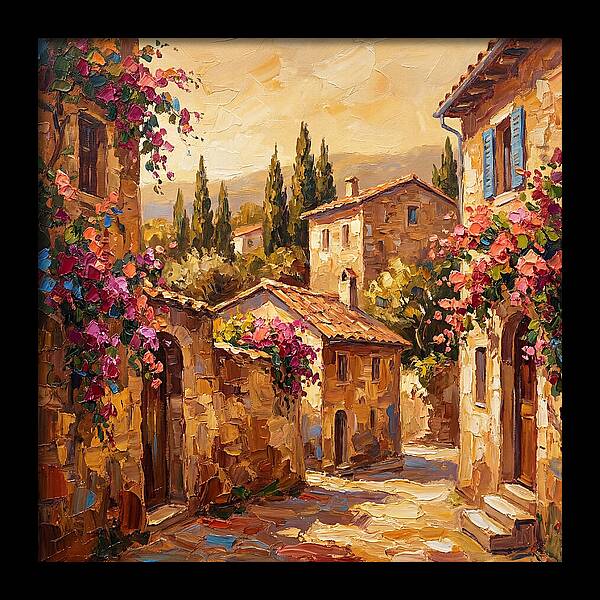 Charming French Countryside Scene