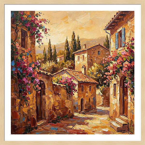 Charming French Countryside Scene