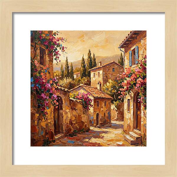 Charming French Countryside Scene