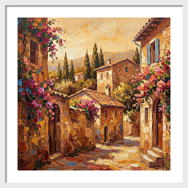 Charming French Countryside Scene