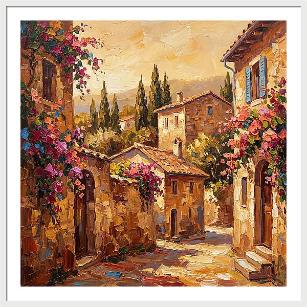 Charming French Countryside Scene