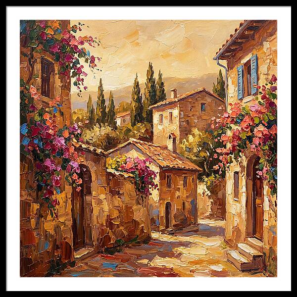 Charming French Countryside Scene
