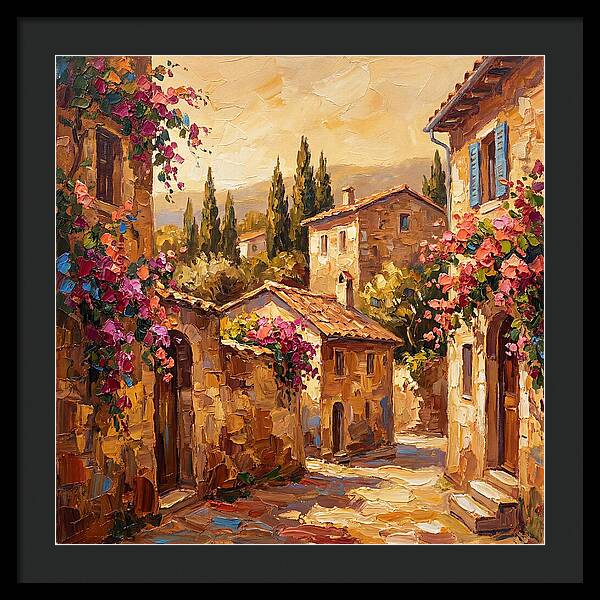 Charming French Countryside Scene