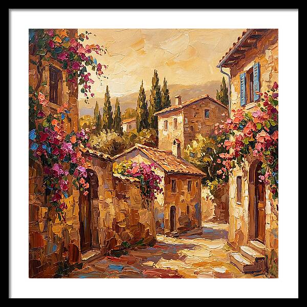 Charming French Countryside Scene