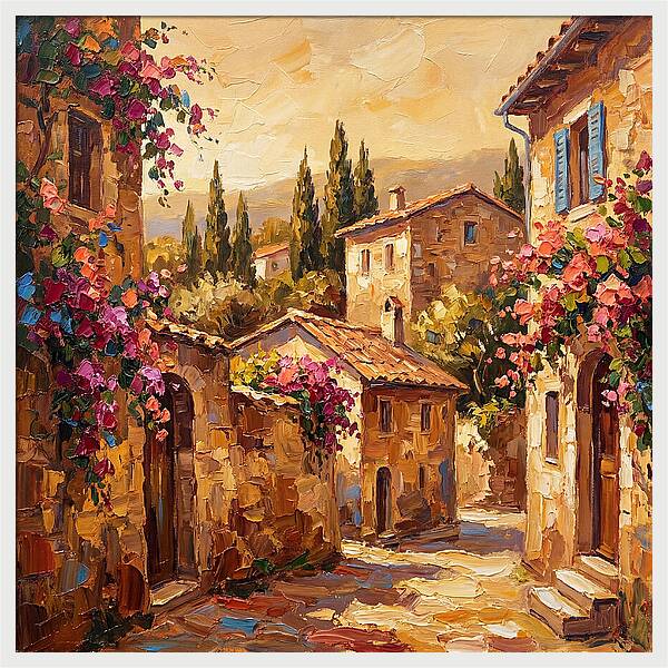 Charming French Countryside Scene