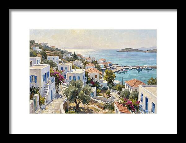 Charming Greek Village By The Sea