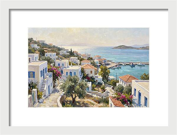 Charming Greek Village By The Sea