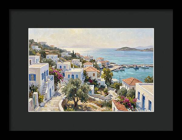 Charming Greek Village By The Sea