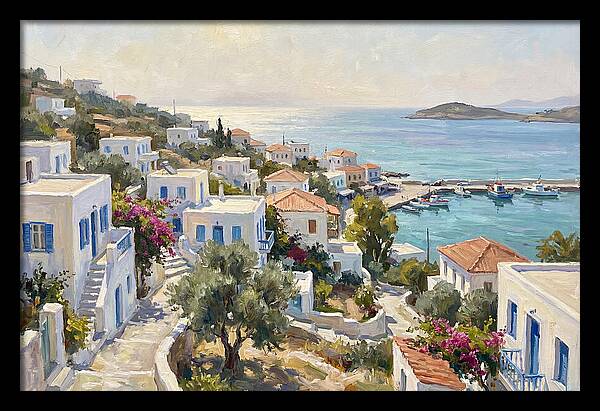 Charming Greek Village By The Sea