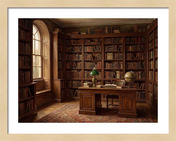 Charming Literary Haven Vibes