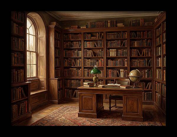 Charming Literary Haven Vibes