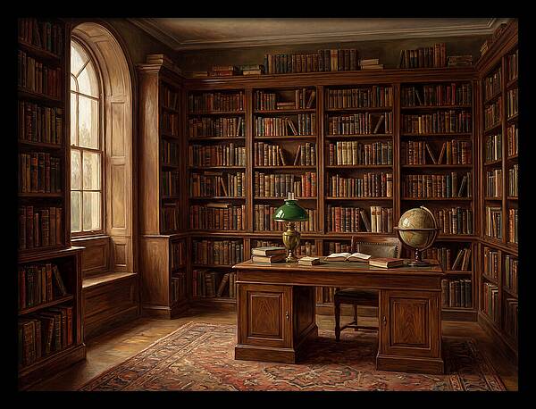 Charming Literary Haven Vibes