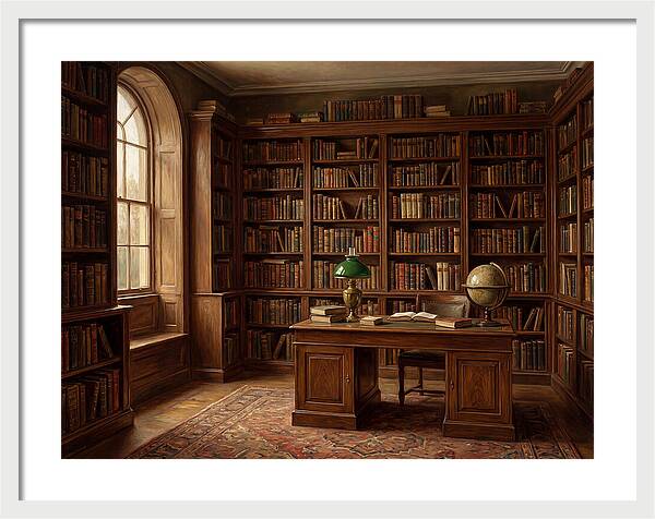 Charming Literary Haven Vibes