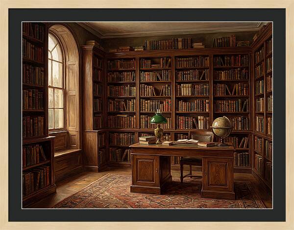 Charming Literary Haven Vibes