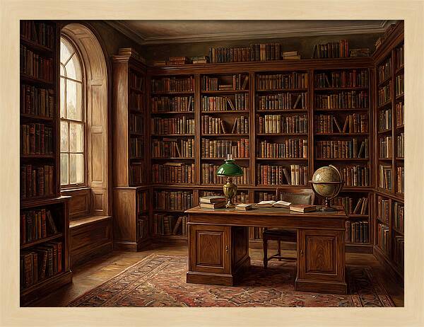 Charming Literary Haven Vibes