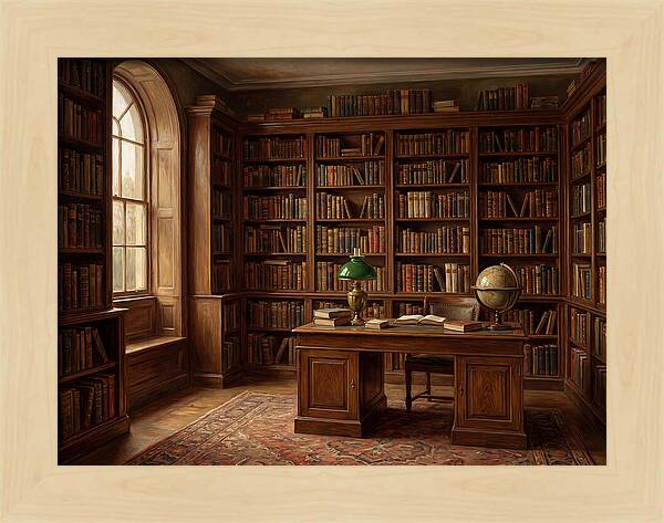Charming Literary Haven Vibes