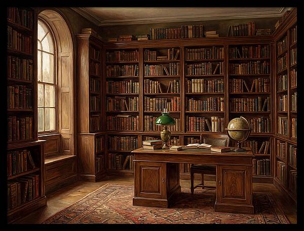 Charming Literary Haven Vibes