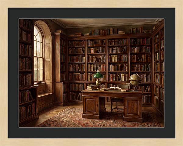 Charming Literary Haven Vibes