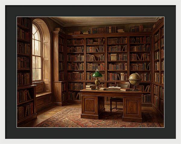 Charming Literary Haven Vibes