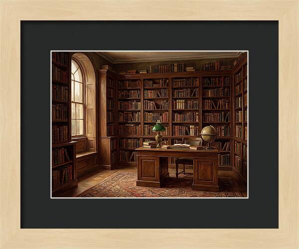 Charming Literary Haven Vibes