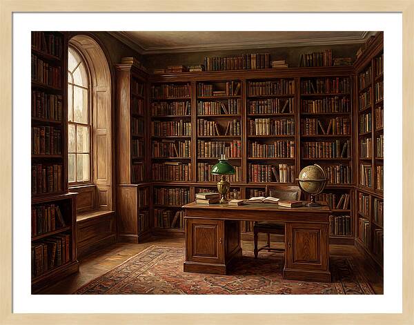 Charming Literary Haven Vibes