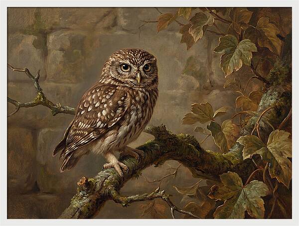 Charming Little Owl Observation