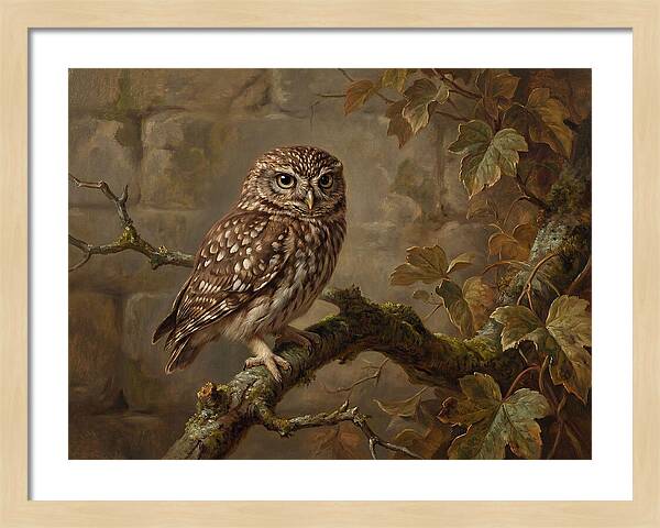 Charming Little Owl Observation