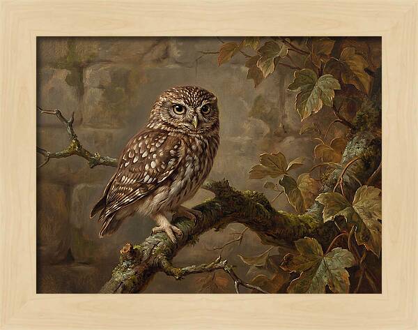Charming Little Owl Observation
