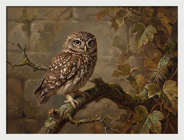 Charming Little Owl Observation