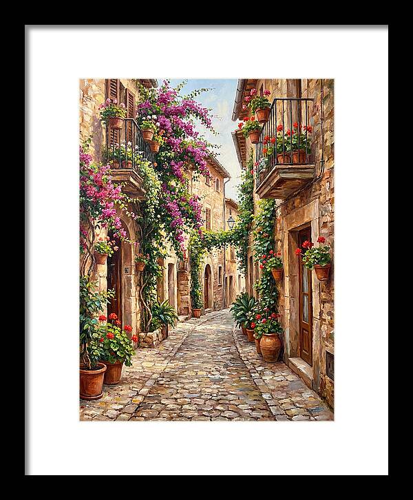 Charming Mediterranean Alleyway