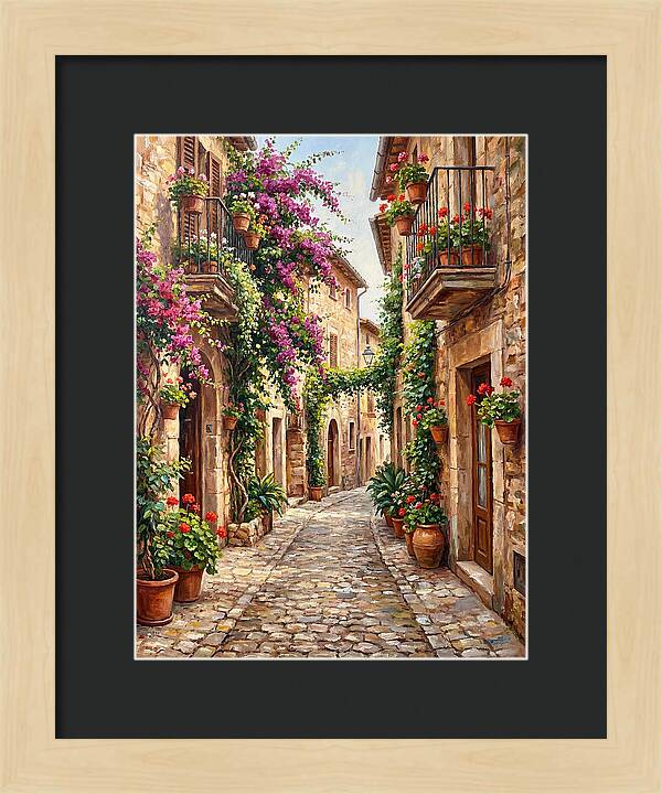 Charming Mediterranean Alleyway