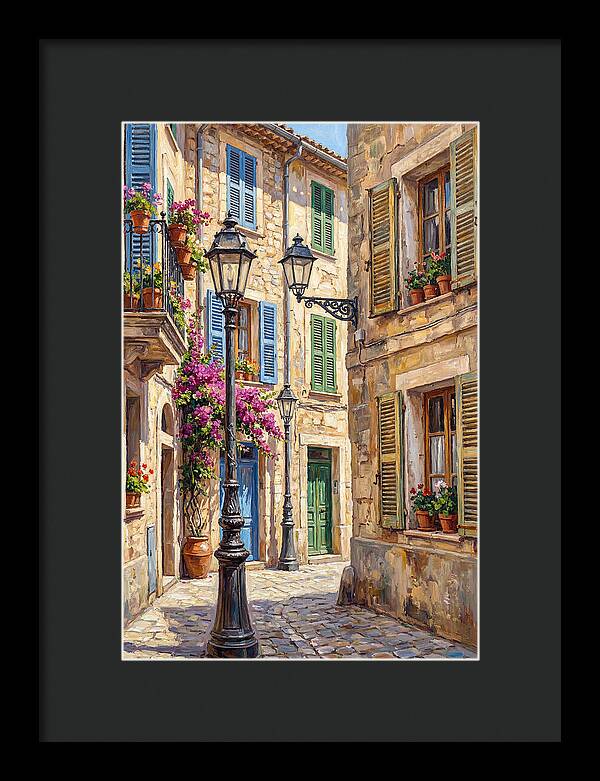 Charming Mediterranean Street Corner