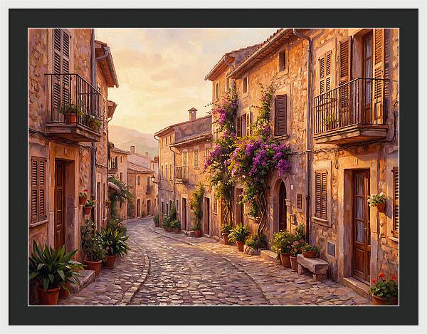 Charming Mediterranean Street