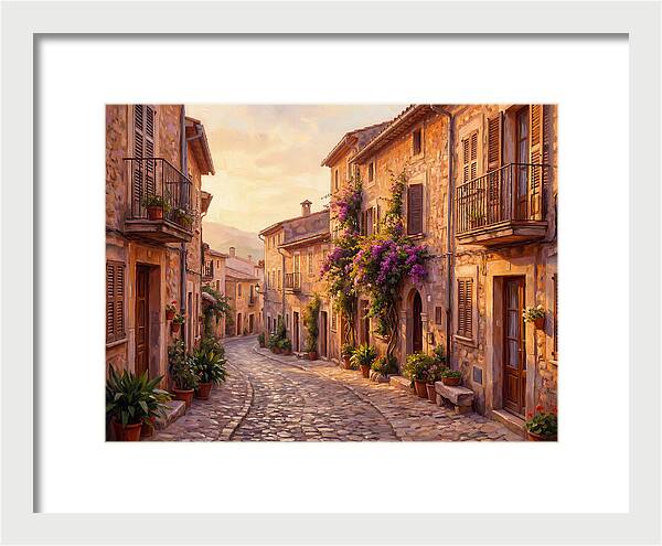 Charming Mediterranean Street