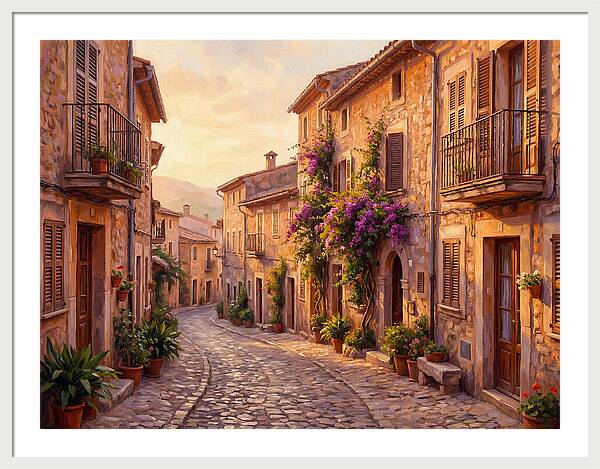 Charming Mediterranean Street