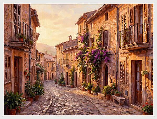 Charming Mediterranean Street