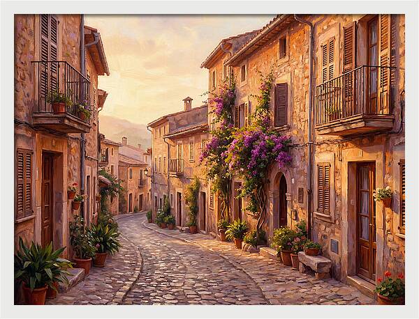 Charming Mediterranean Street